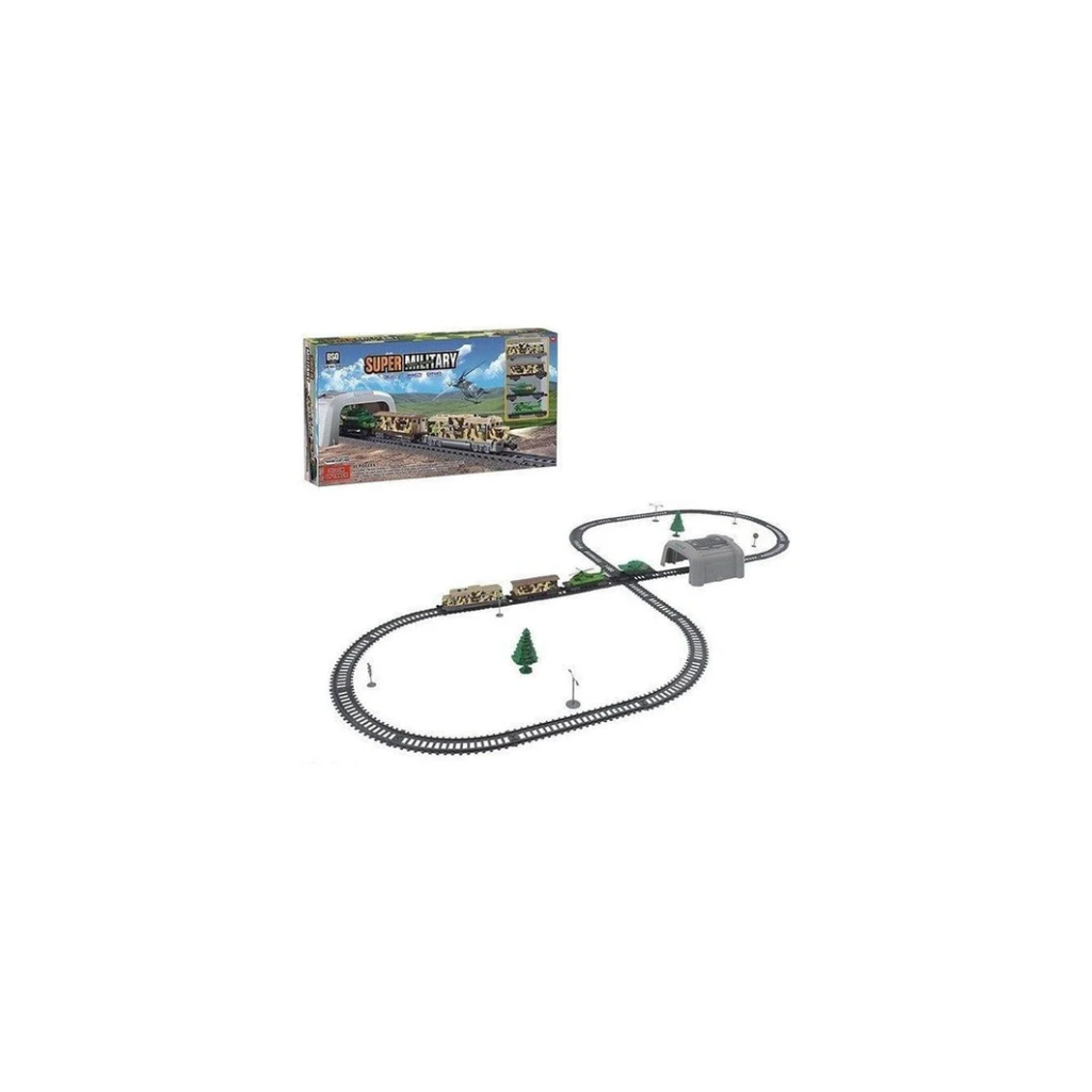 Bsq Super Military Train Set 35Pcs
