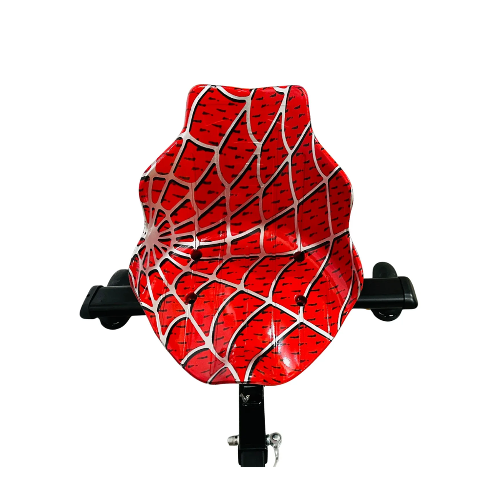 Hoverpro Electric Drifter Ride-On Scooter Red Web Graphic Design Drifter Pro (Spider Red)