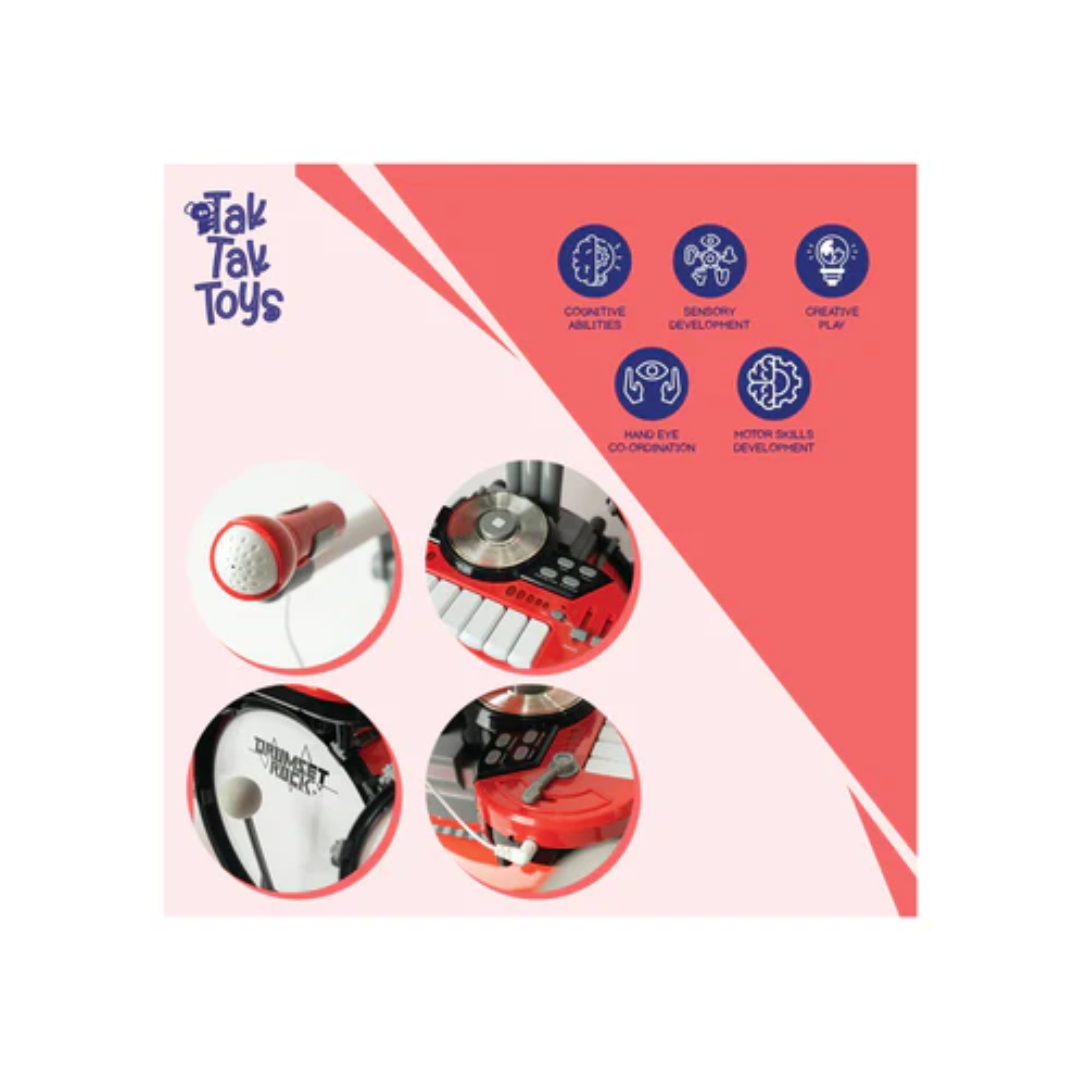 Tak Tak Toys  Dynamo Drumset