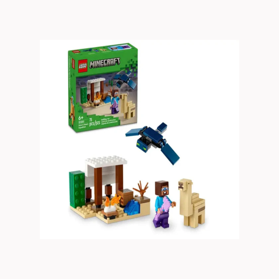 Lego 21251 Minecraft Steve's Desert Expedition - 75 Pieces