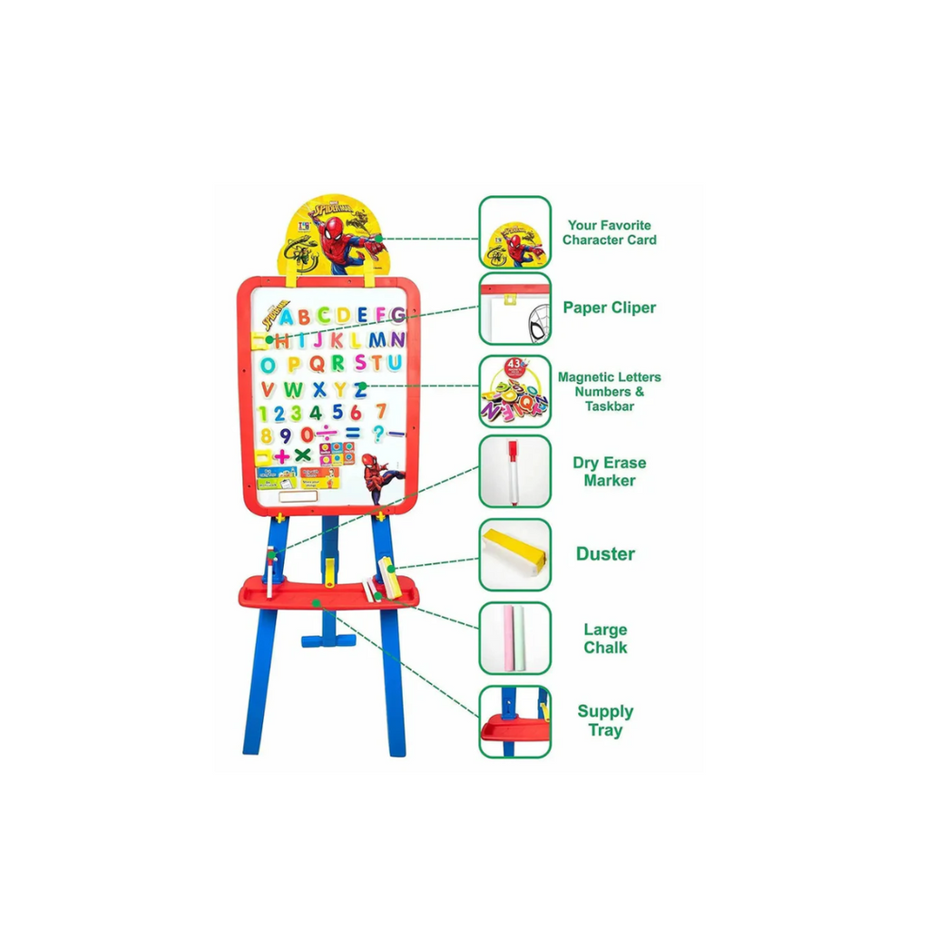 Itoys 8 In 1 Easel Board Spiderman