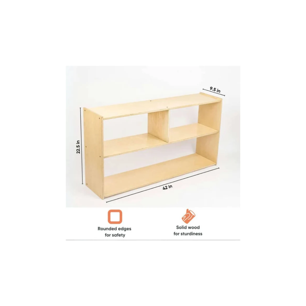 Curious Cub Toddler Toy shelf