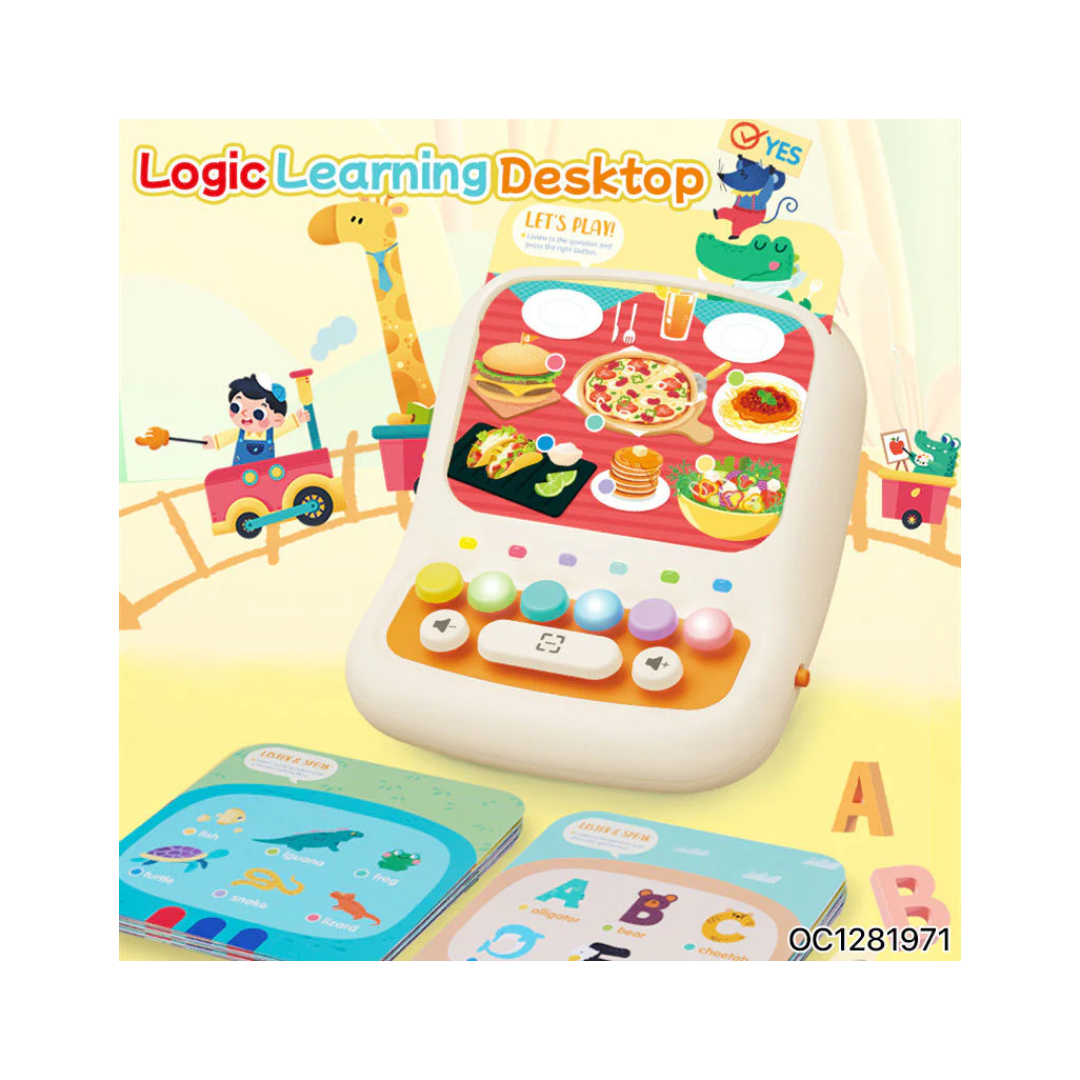 Fivestar 50 Pages New Educational Alphabet Talking Flash Cards Learning Materials Toy for Kids