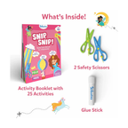 Skillmatics Snip Snip: Unicorns & Princesses Art & Craft Activity Kit
