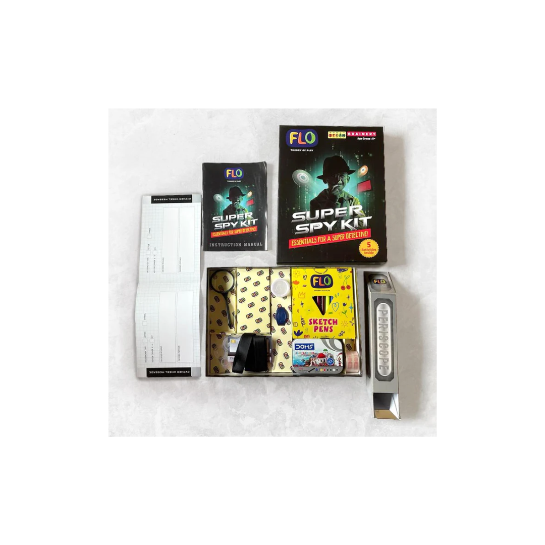 FLO Toys Super Spy Kit Science Kit For Kids Ages 8+