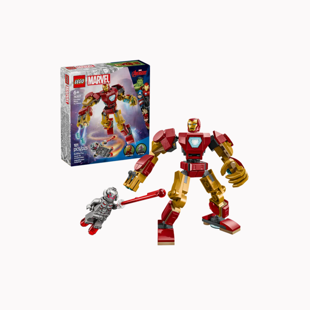 Lego 76307 Super Heroes Marvel Iron Man Mech Vs. Ultron (101 Pieces)