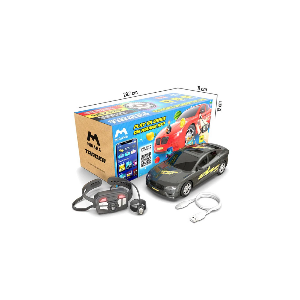 Mirana Watch Control Tracer Remote Control Car White