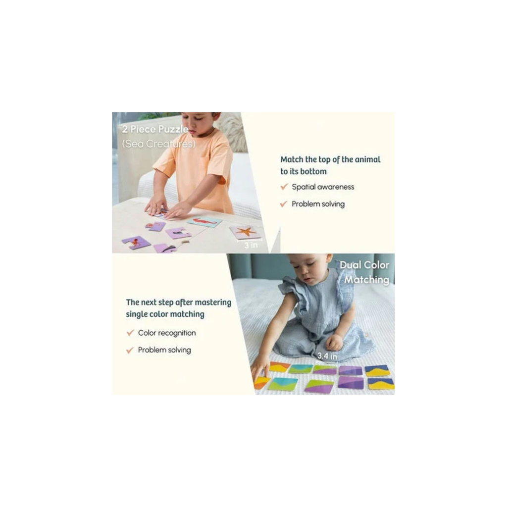 Curious Cub Montessori Learning Wooden Toys Level-11