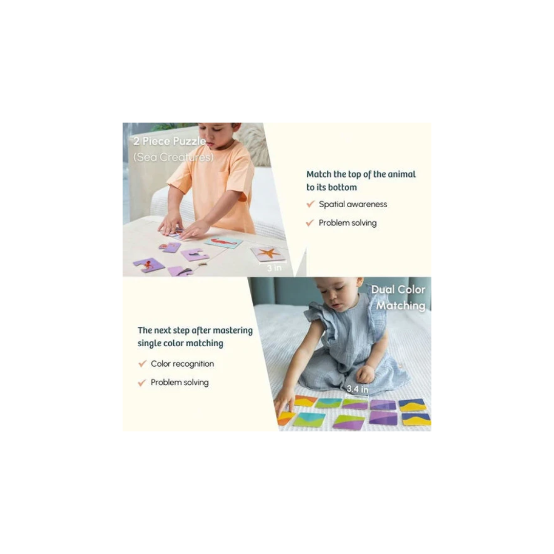 Curious Cub Montessori Learning Wooden Toys Level-11