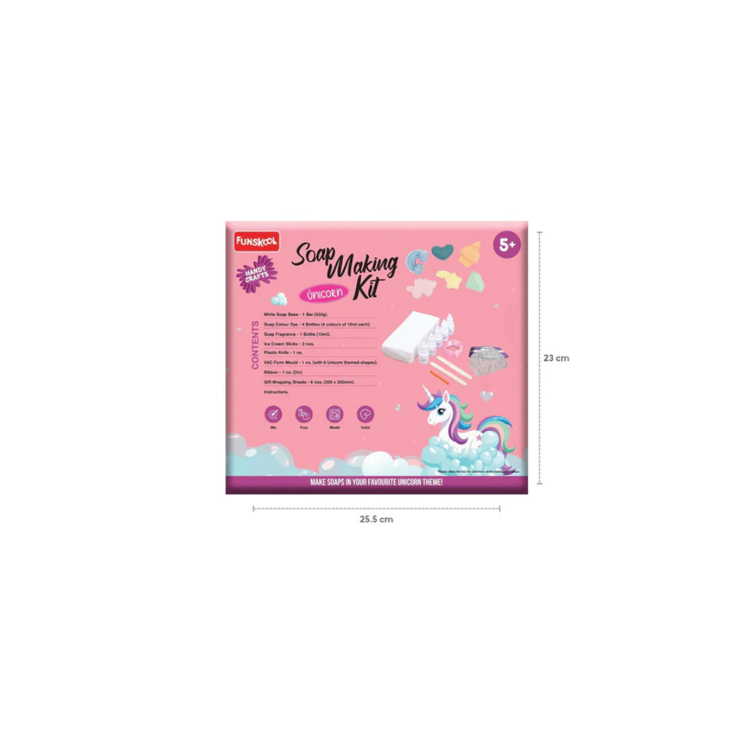 Funskool Handycrafts Soap Making Kit - Unicorn
