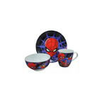 Ceramic Gift Set Mug, Plate Bowl Spiderman