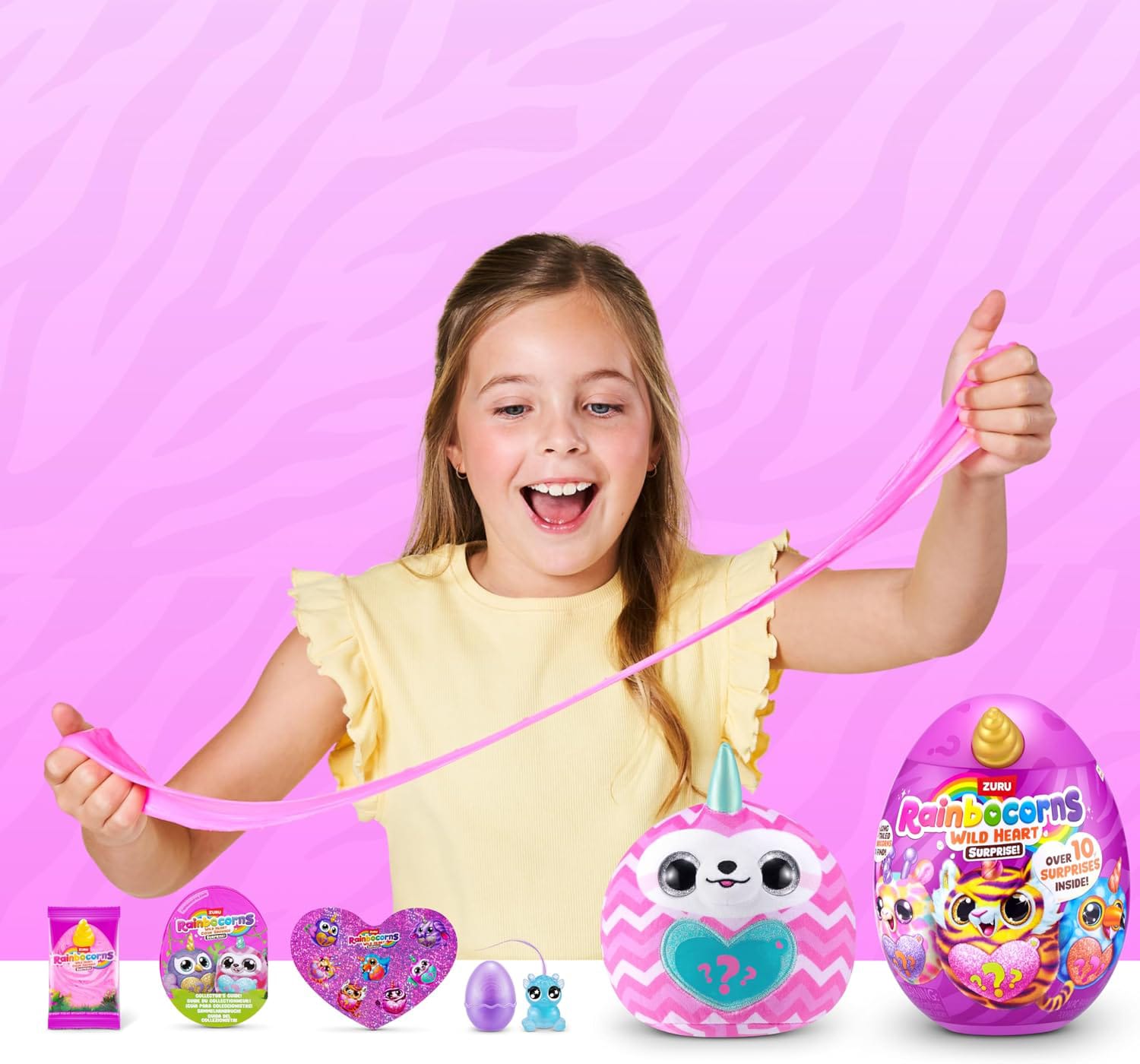 ZURU Rainbocorns Wild Heart Surprise Egg Toy