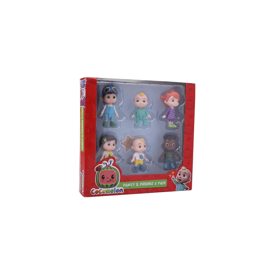 Rainbow Toys Cocomelon Family & Friends 6 Pack