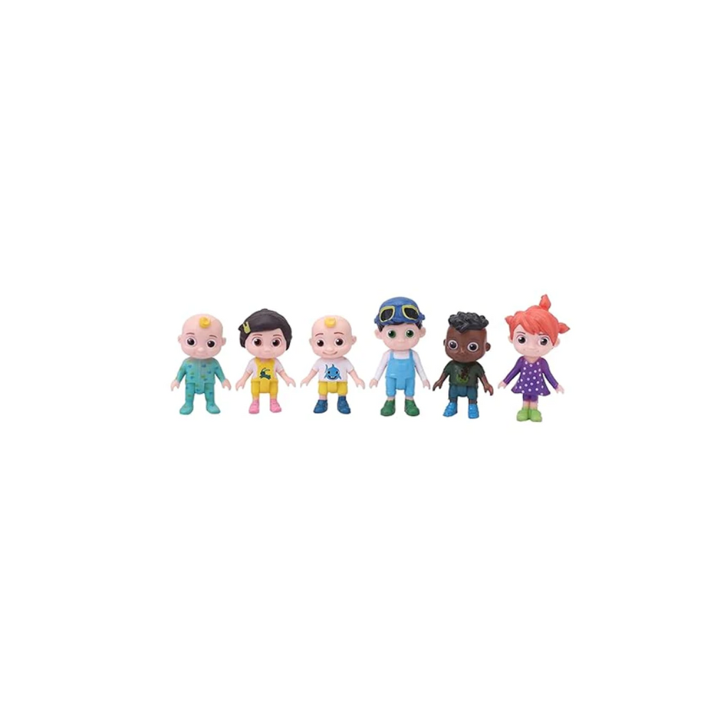 Rainbow Toys Cocomelon Family & Friends 6 Pack