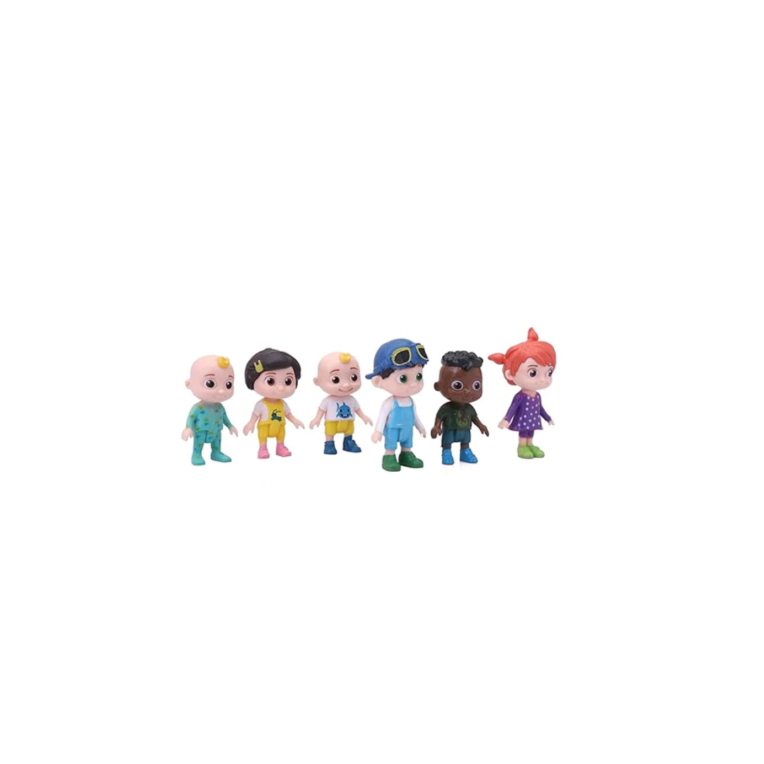 Rainbow Toys Cocomelon Family & Friends 6 Pack