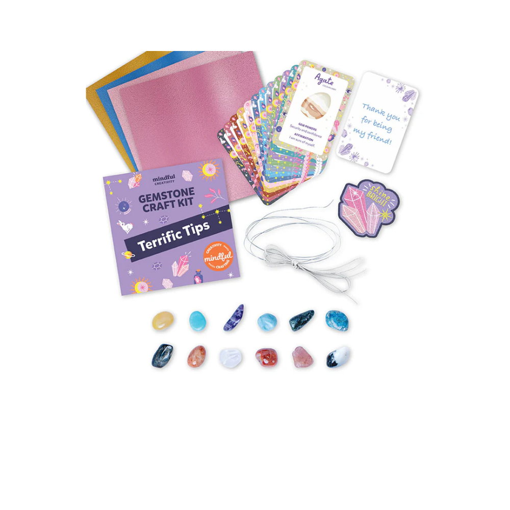 Hinkler Mindful Creativity Gemstone Craft Kit