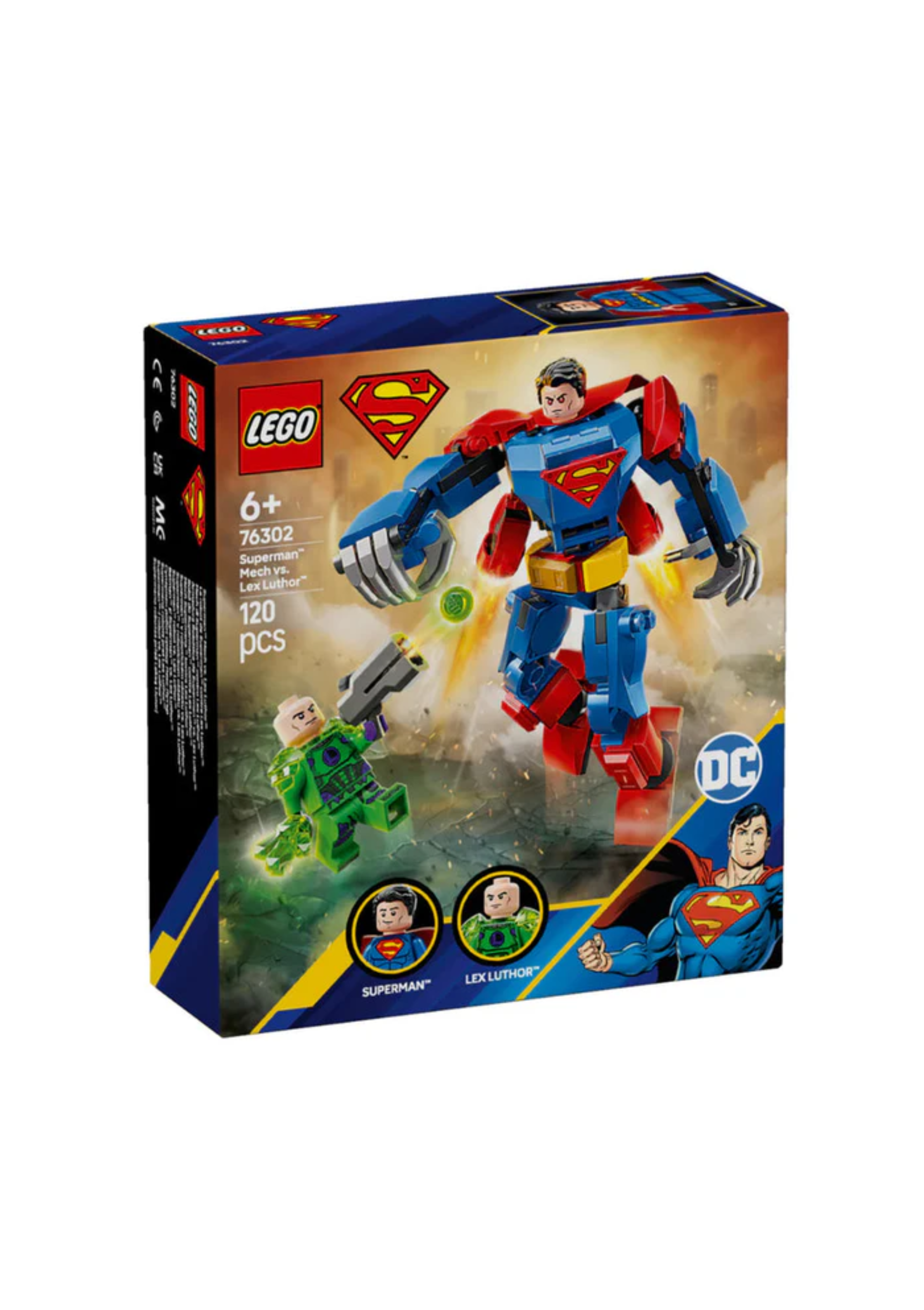 Lego 76302 Super Heroes DC Superman Mech Vs. Lex Luthor (120 Pieces)