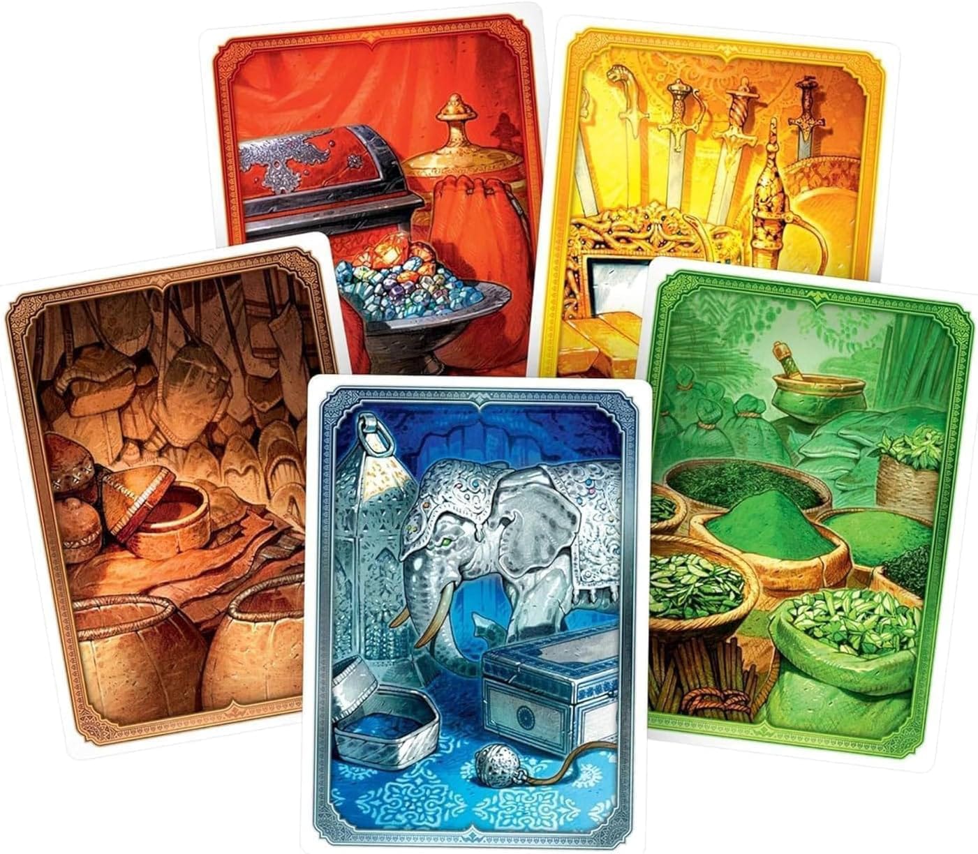 Jaipur Board Game - Tactical 2-Player Trading & Economy Card Game
