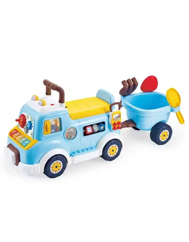 Youleen All-In-One Early Educational Stroller Car bus Musical