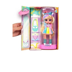 Cry Babies Jenna Doll with Long Hair, Fabric Clothes and 9 Accessories