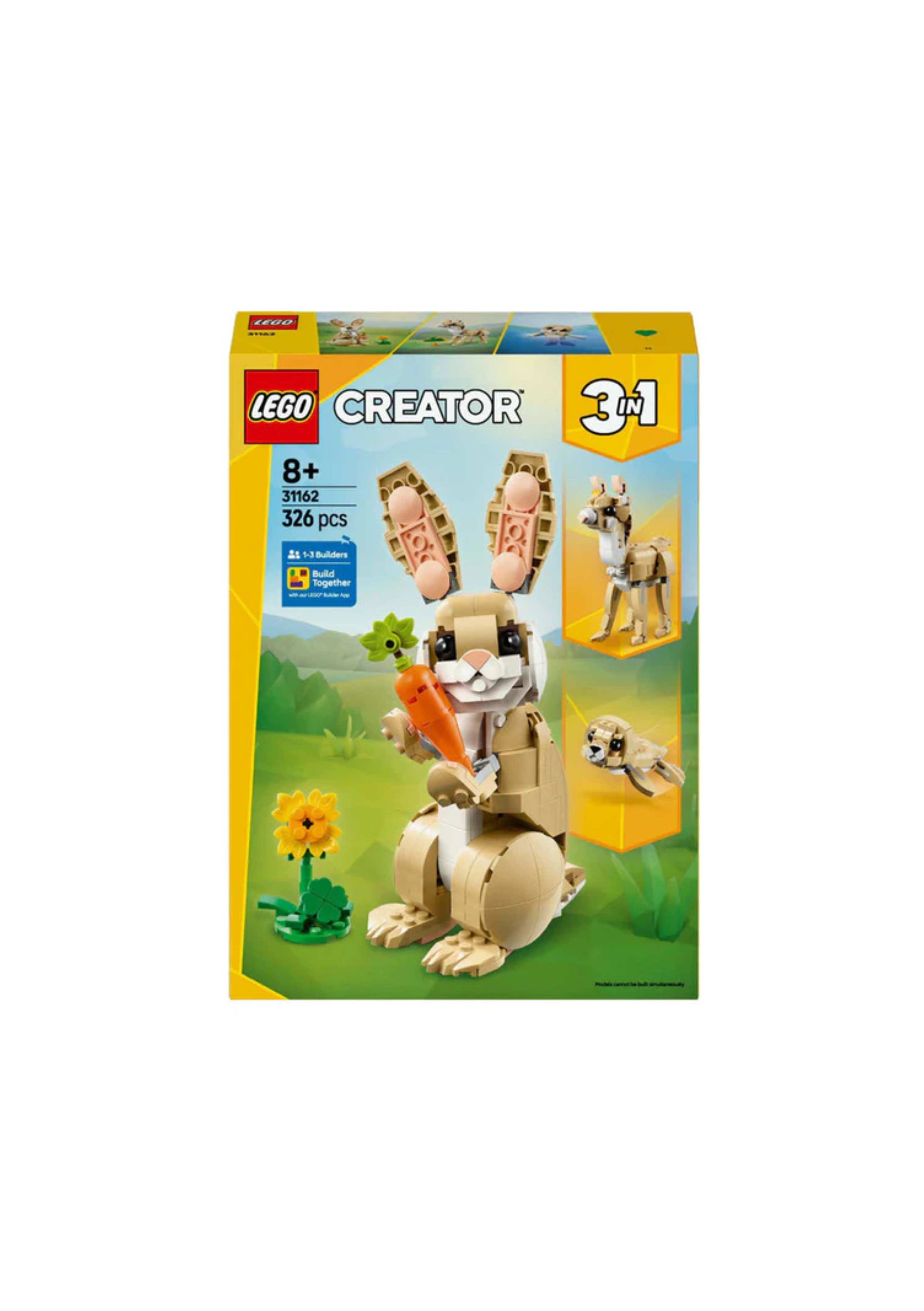 Lego 31162 Creator Cute Bunny (326 Pieces)