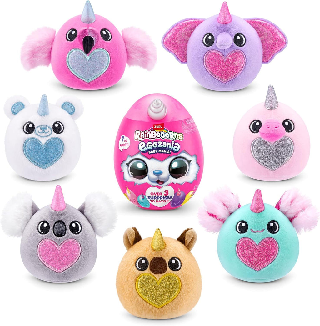 ZURU Rainbocorns Eggzania Baby Mania Surprise Egg Toy