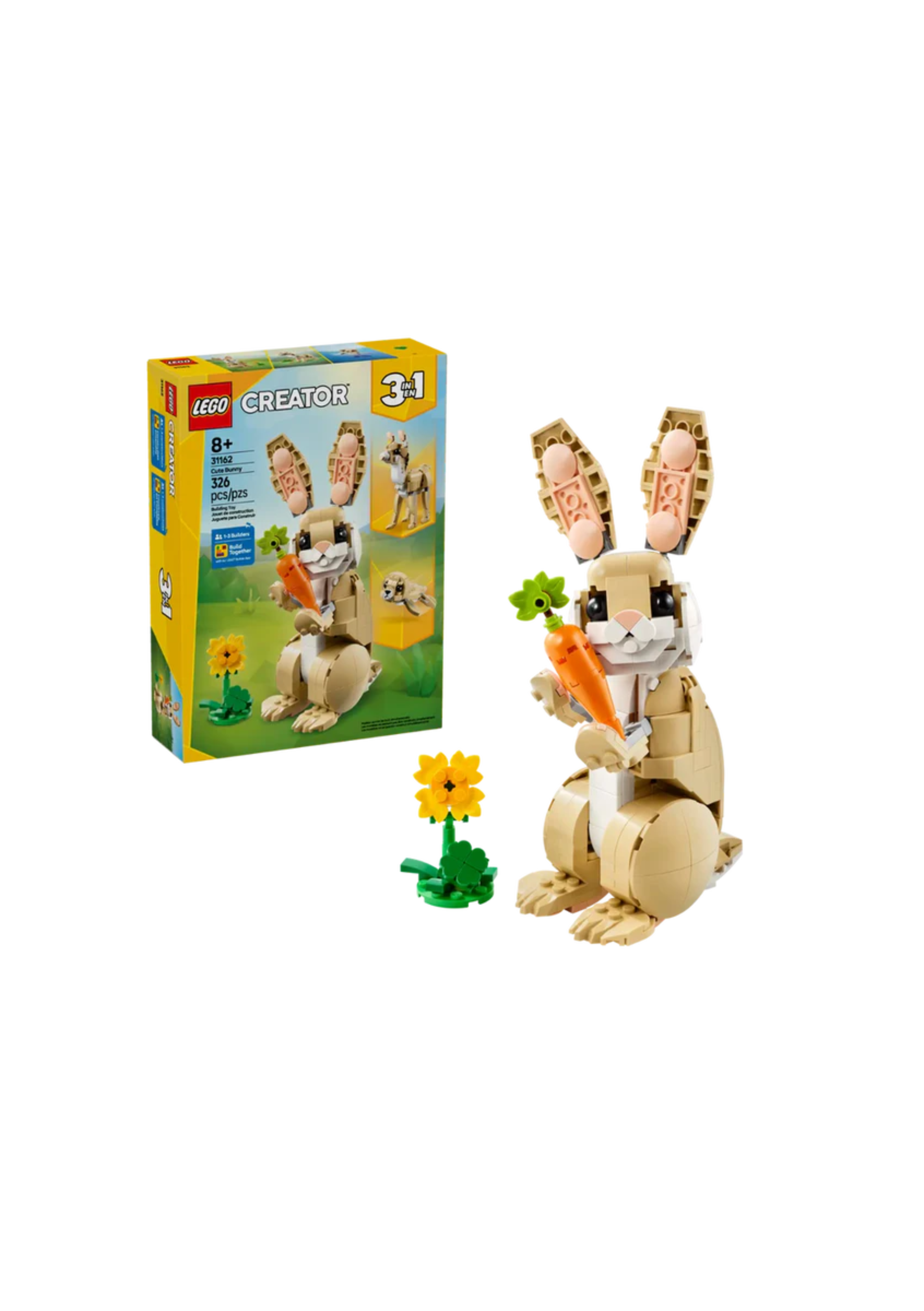 Lego 31162 Creator Cute Bunny (326 Pieces)