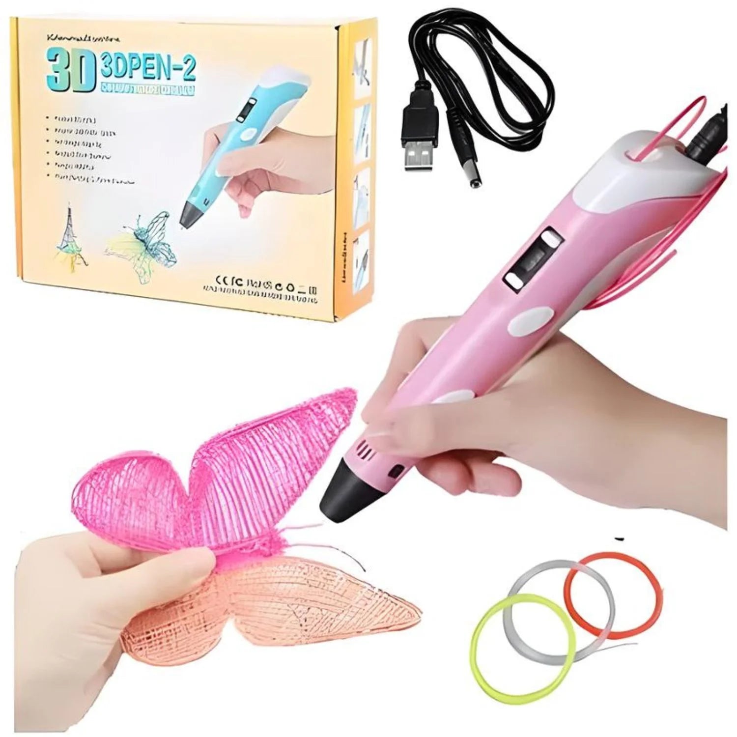 Rainbow Toys  3D Pen Drawing printing pen for kids