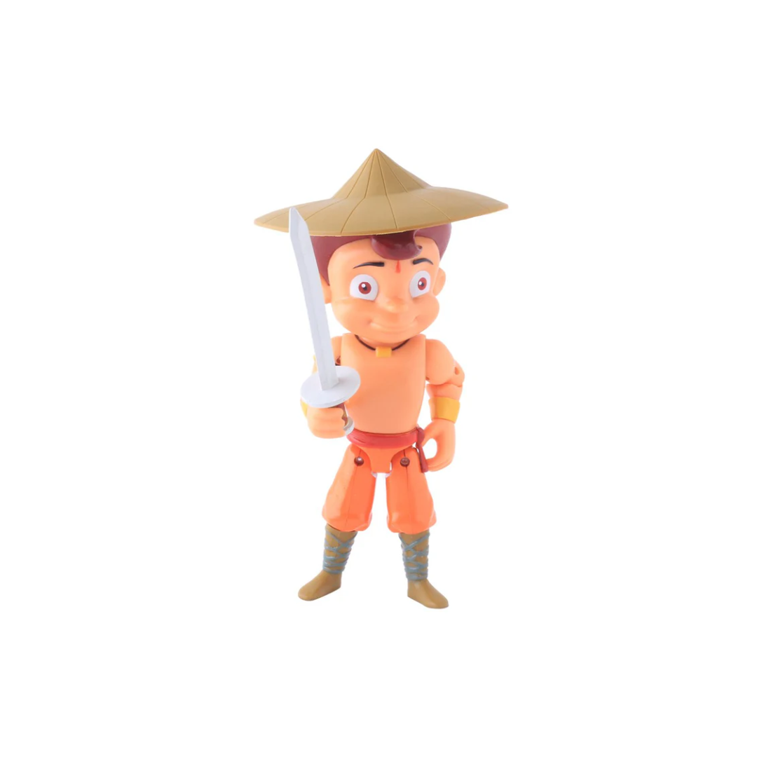 Funskool Chhota Bheem 7 Inch Action Figure Inspired by Chhota Bheem & The Master Of Shaolin Movie for Kids Ages 5+