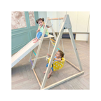 Curious Cub Wooden 4-in-1 Jungle Gym