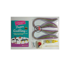 Ekta Paper Quilling Kit Series With Strips, Crimper Tool Inside