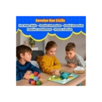 Kreeda Sand Art & Wool Art DIY Mess Free Craft Kit