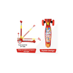 R for Rabbit Road Runner Scooter- Red
