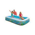 Intex 58485 Swim Center Inflatable Family Pool 10 Feet – Large Kids Outdoor Garden Swimming Pool