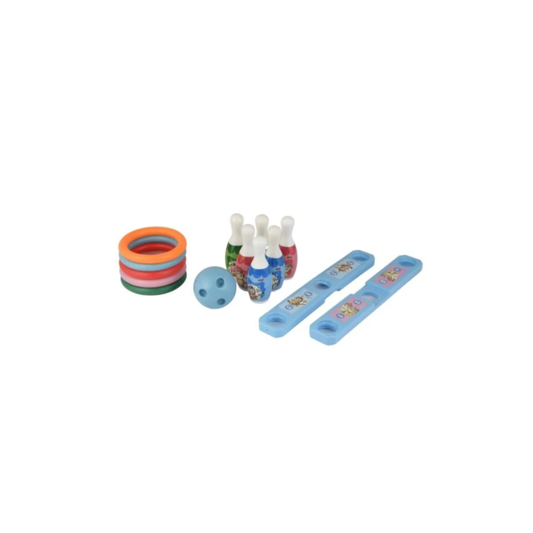 Kats 2 In 1 Unicorn Bowling Ringtoss Set