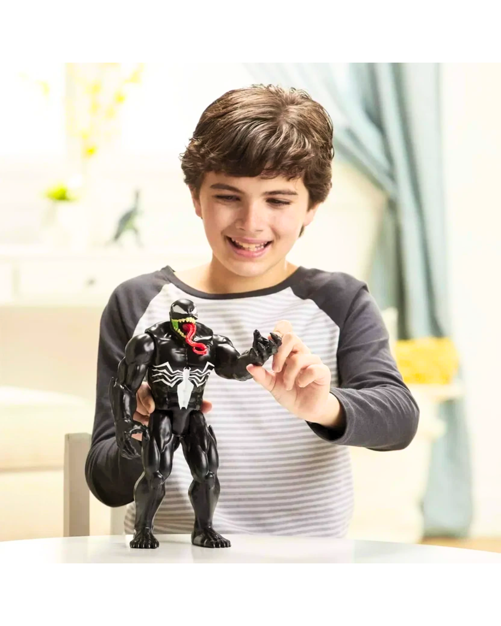 Marvel Spider-Man Maximum Venom Titan Hero Series Venom Action Figure Superhero Collectible