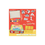 Kalakaram 7 Wonders Block Printed Canvas Pouch Kit