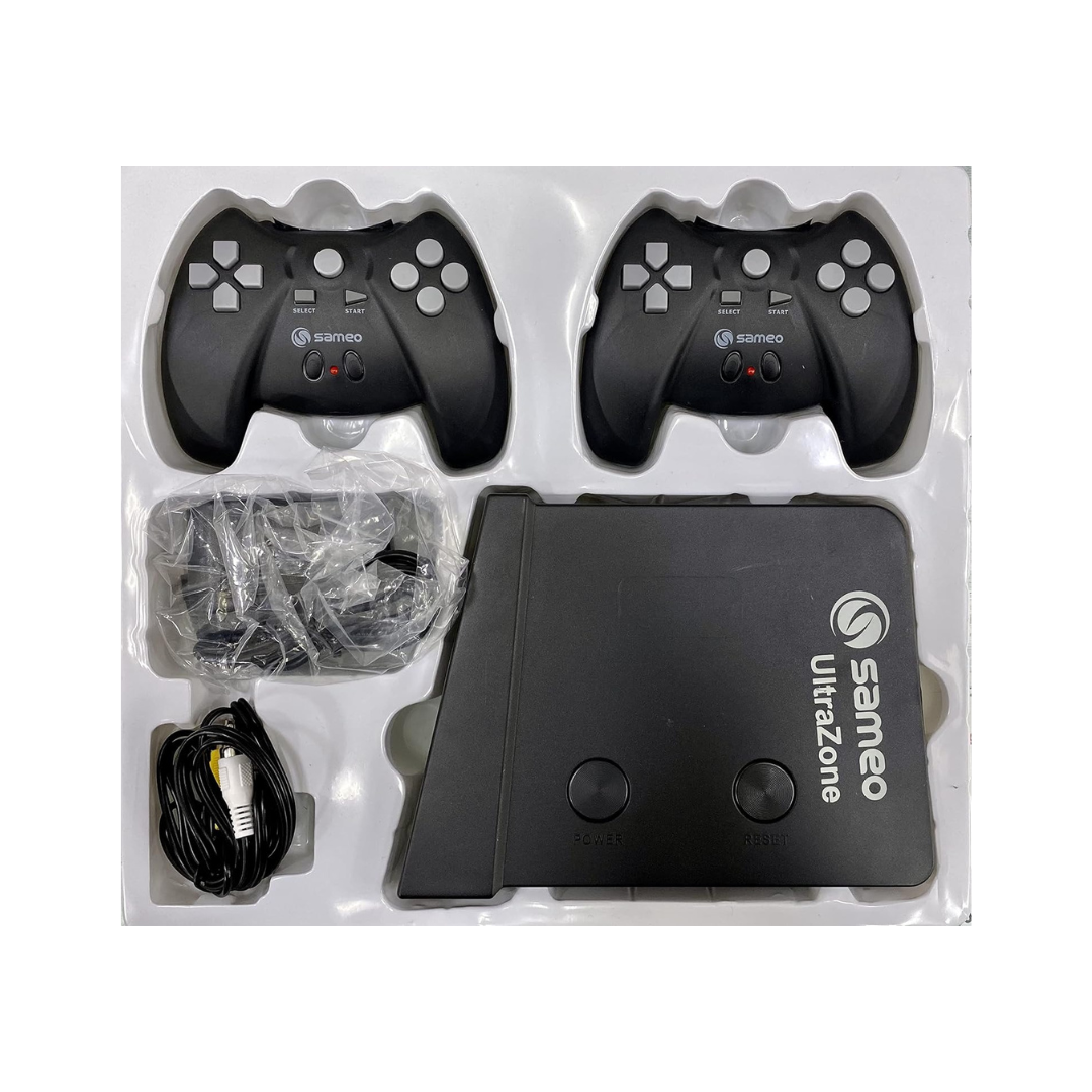 Sameo ULTRAZONE Wireless 8 Bit Game Console for TV with Cordless 2 Joysticks | 362 in-Built Games