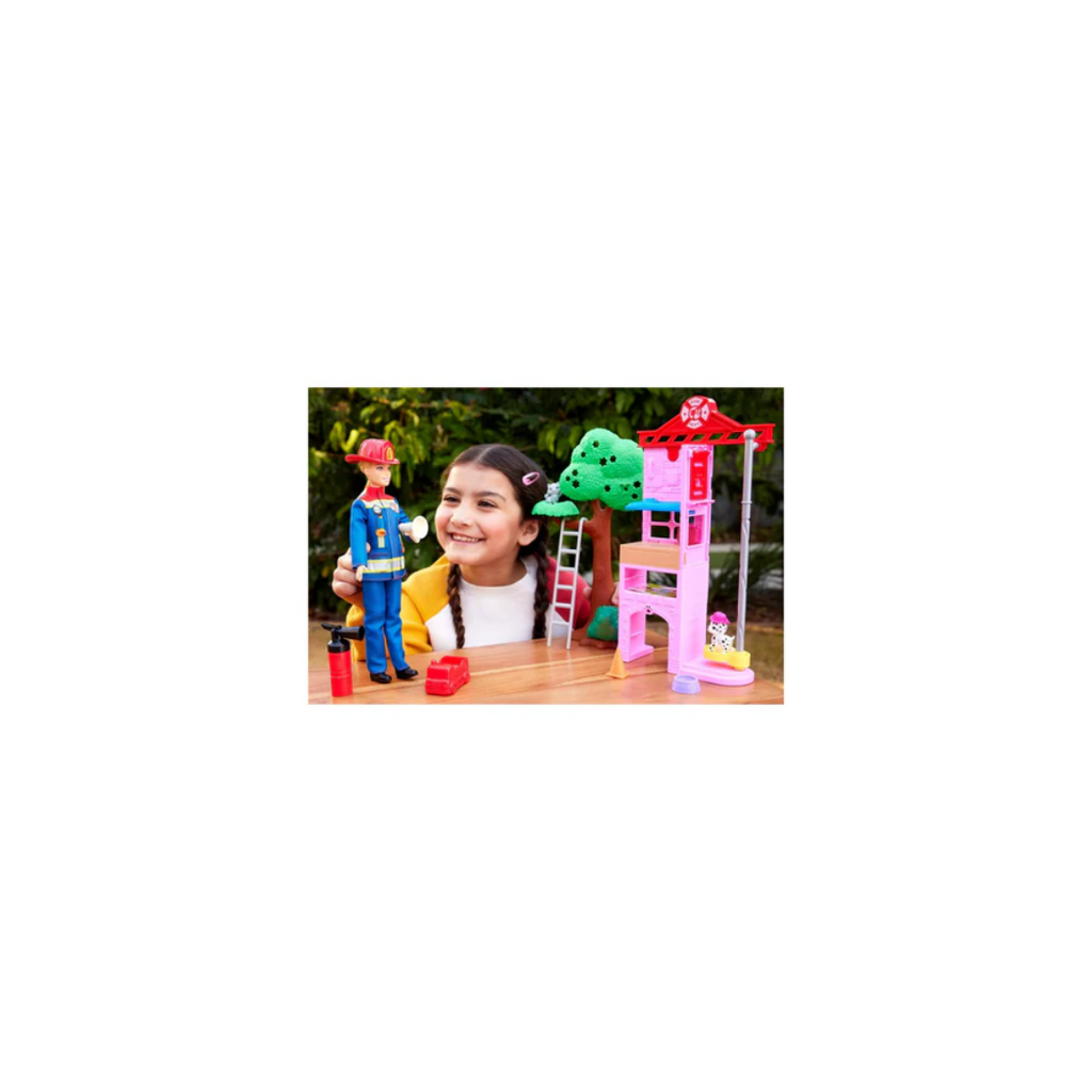 Mattel Barbie HRG55 Dolls Multicoloured Fire Fighter Play Set