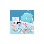 Rainbow Toys Wooden Doctor Kit for Kids with Stethescope