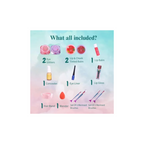 Whimsy Organic & Natural Blossom Beauty Makeup Kit for kids, Preteen and Teen Girls (Pack of 12) - Les Petits