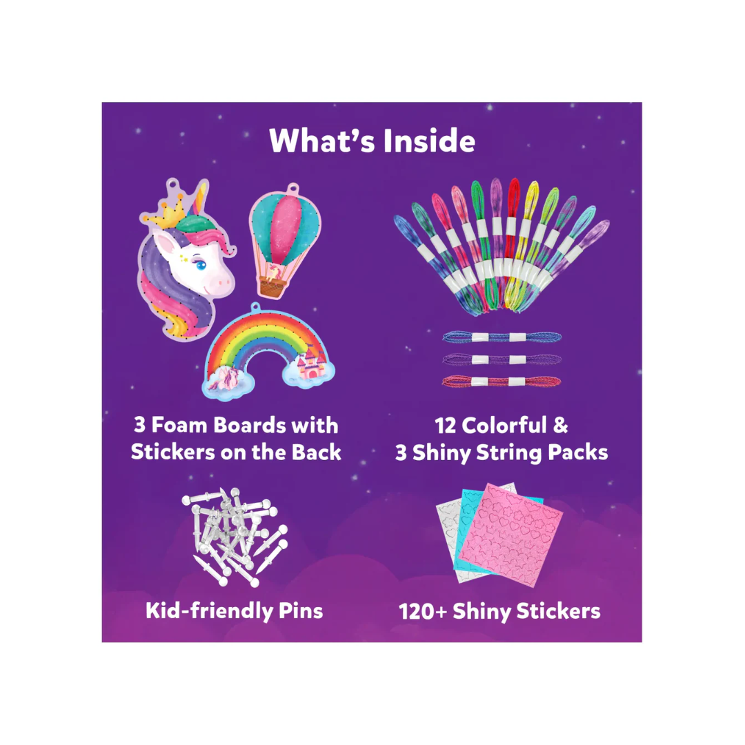 Skillmatics Art & Craft Activity - Super Strings Unicorn Magic, Mess-Free Art for Kids