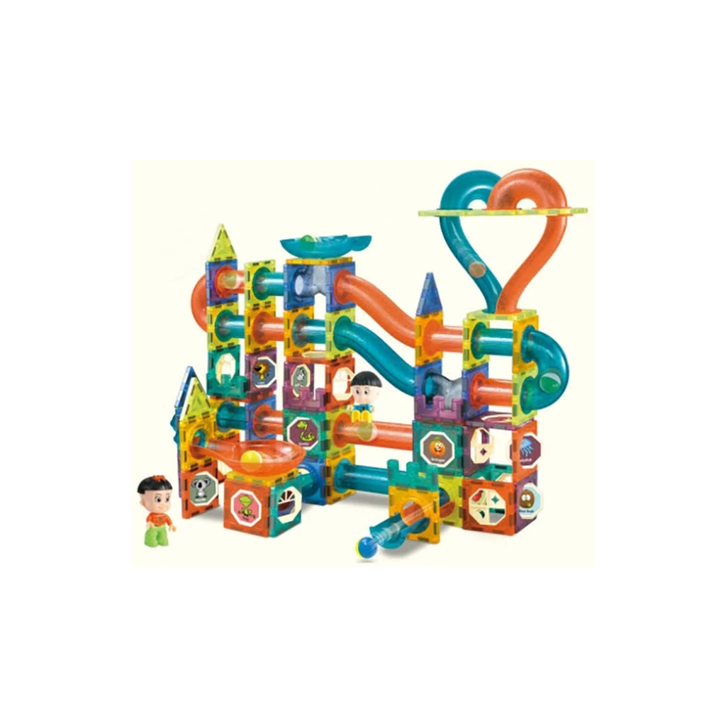 Magworld Magnetic Marble Run Set 191Pcs