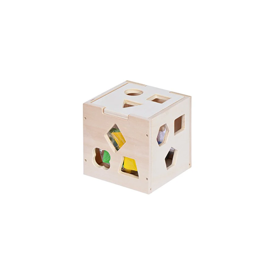 Rainbow Toys  15 Hole Shape Intelligence Box for Kids