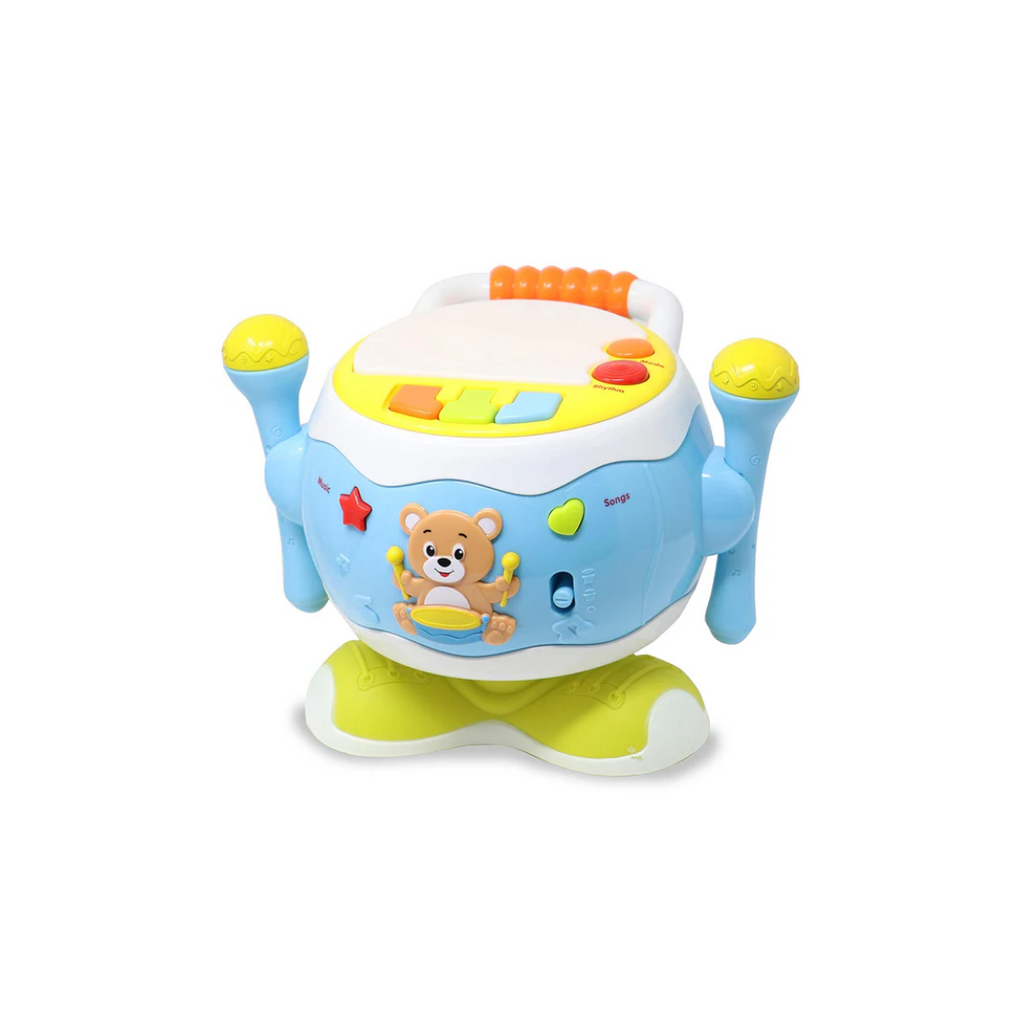 Baoli Royal Dreaming Party Happy 360Â° Rotating Drum Musical Toy Multicolor