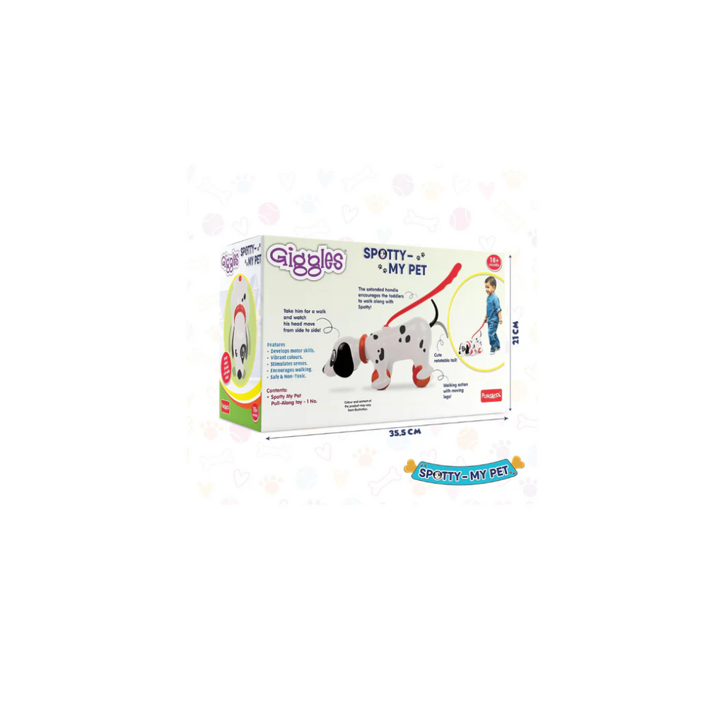 Funskool Giggles Spotty My PET-Pull Along Toy