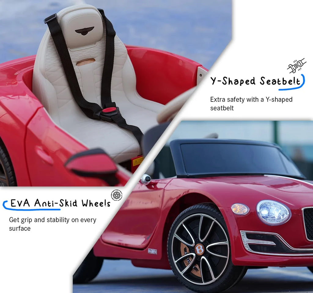 EMotorad Formula Fun Battery Oprated Bentley EXP12 CAR (Red)