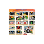 Rainbow Toys Simulated Car Cab Driving Busy Board for Kids