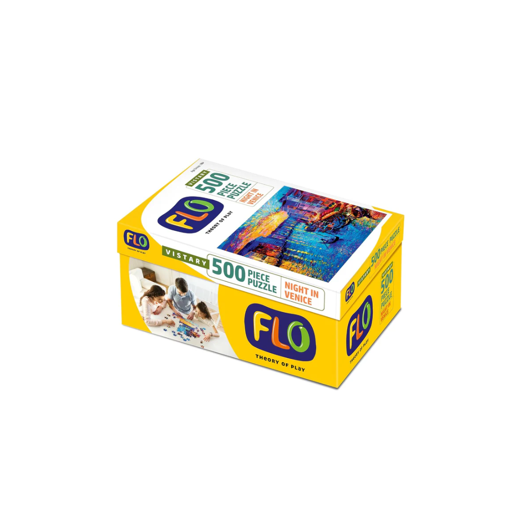 FLO Toys Magic Night in Venice 500 Pieces Jigsaw Puzzle