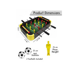 itoys Football Foosball Tabletop Game Multiple Row